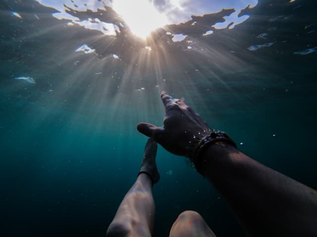 A quiet reflective scene representing support for depression